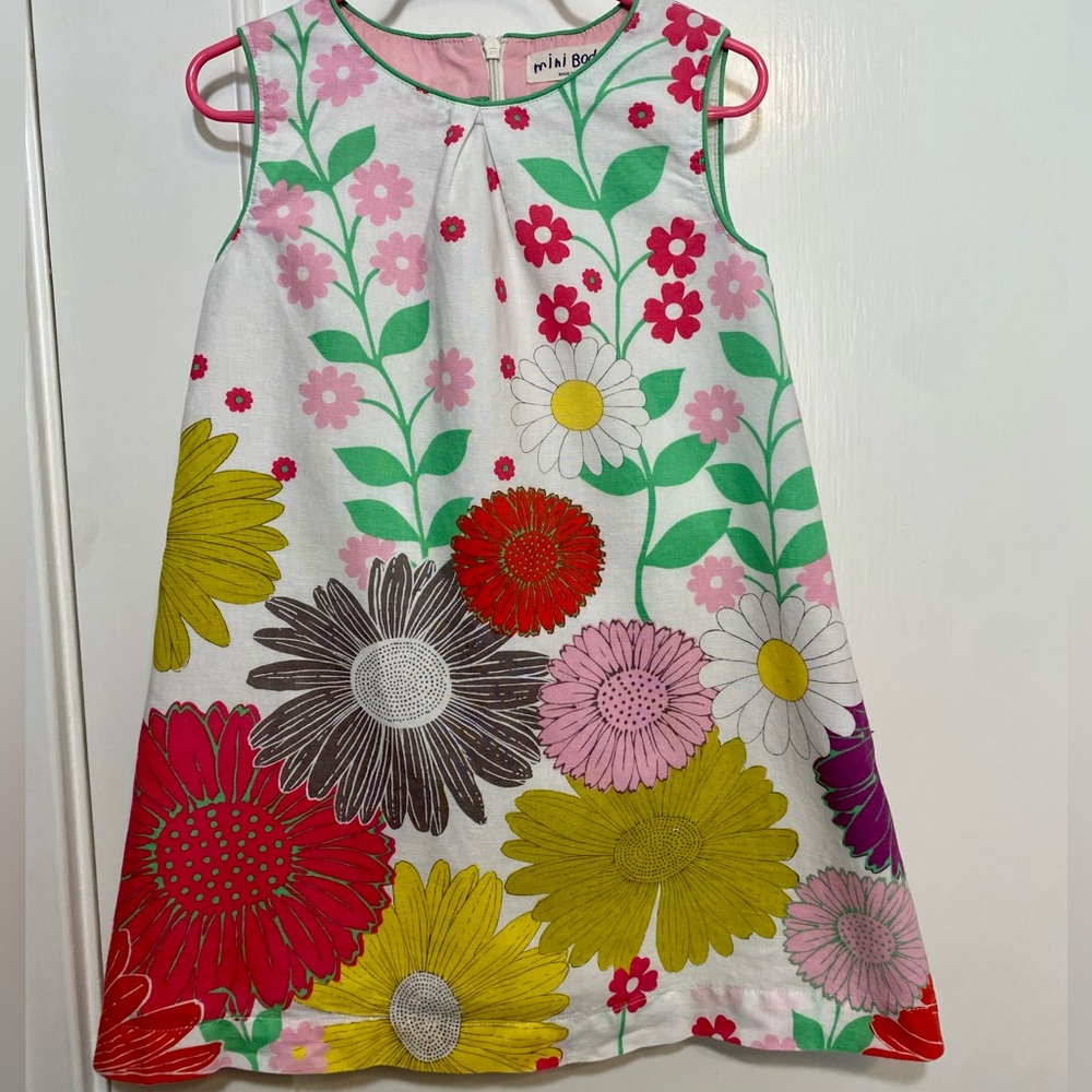 Mini Boden Floral Dress (size 5/6)